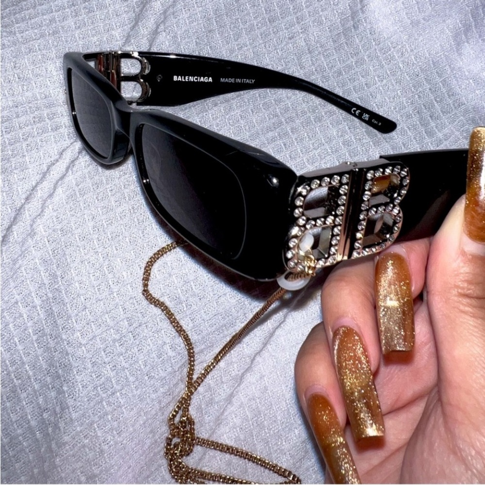 Balenciaga sunglasses diamond dynasty